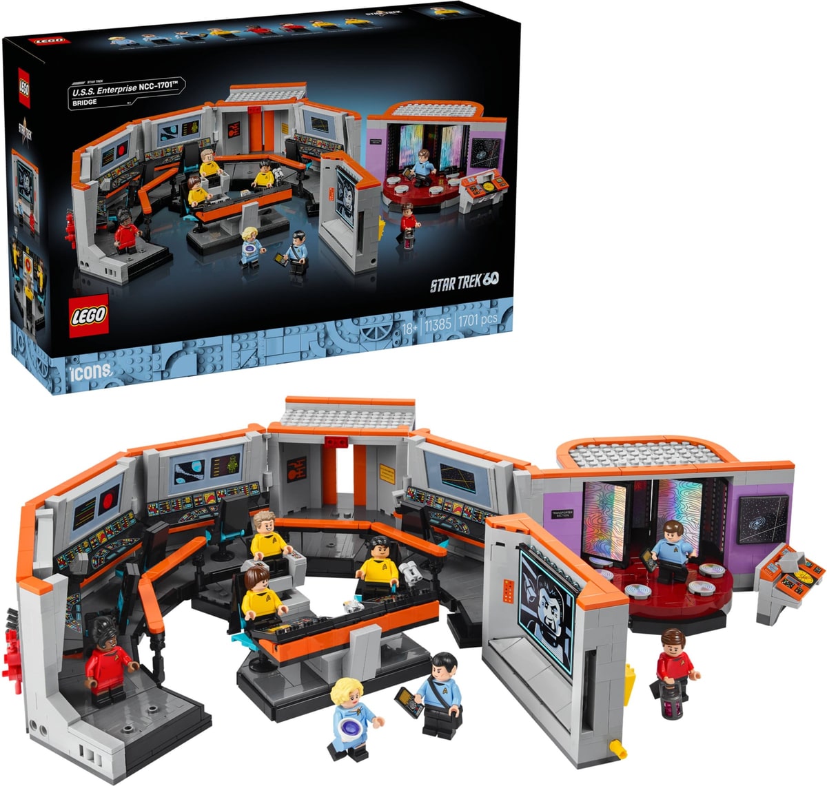 LEGO® 11385 Star Trek: Mostek U. S.S. Enterprise NCC-1701 - zdjęcie 3
