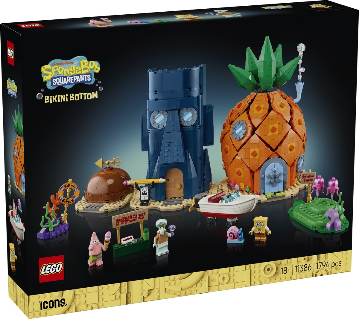 LEGO® 11386 SpongeBob Kanciastoporty: Bikini Dolne - zdjęcie 1
