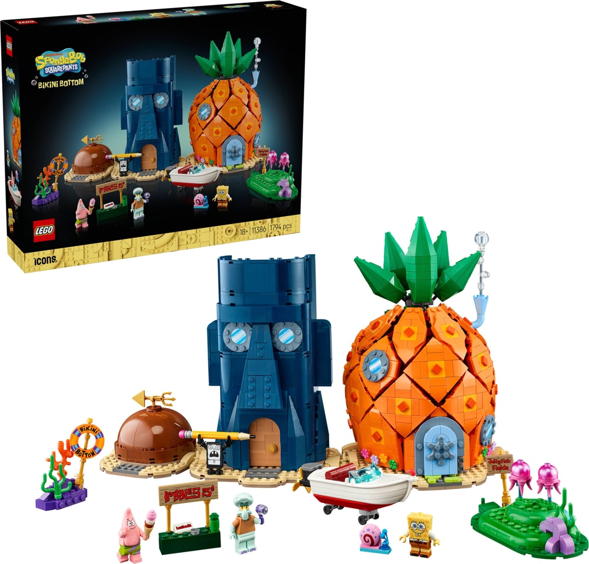 LEGO® 11386 SpongeBob Kanciastoporty: Bikini Dolne - zdjęcie 3