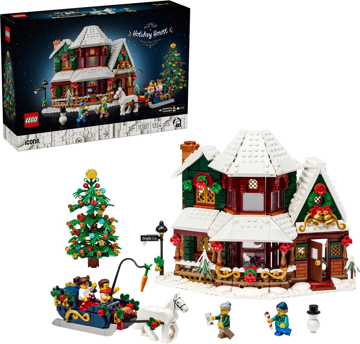 LEGO® 11387 Świąteczny domek - zdjęcie 4