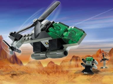 LEGO® 1149 śmigłowiec bojowy helikopter Creator polybag Misb 2002 - zdjęcie 1
