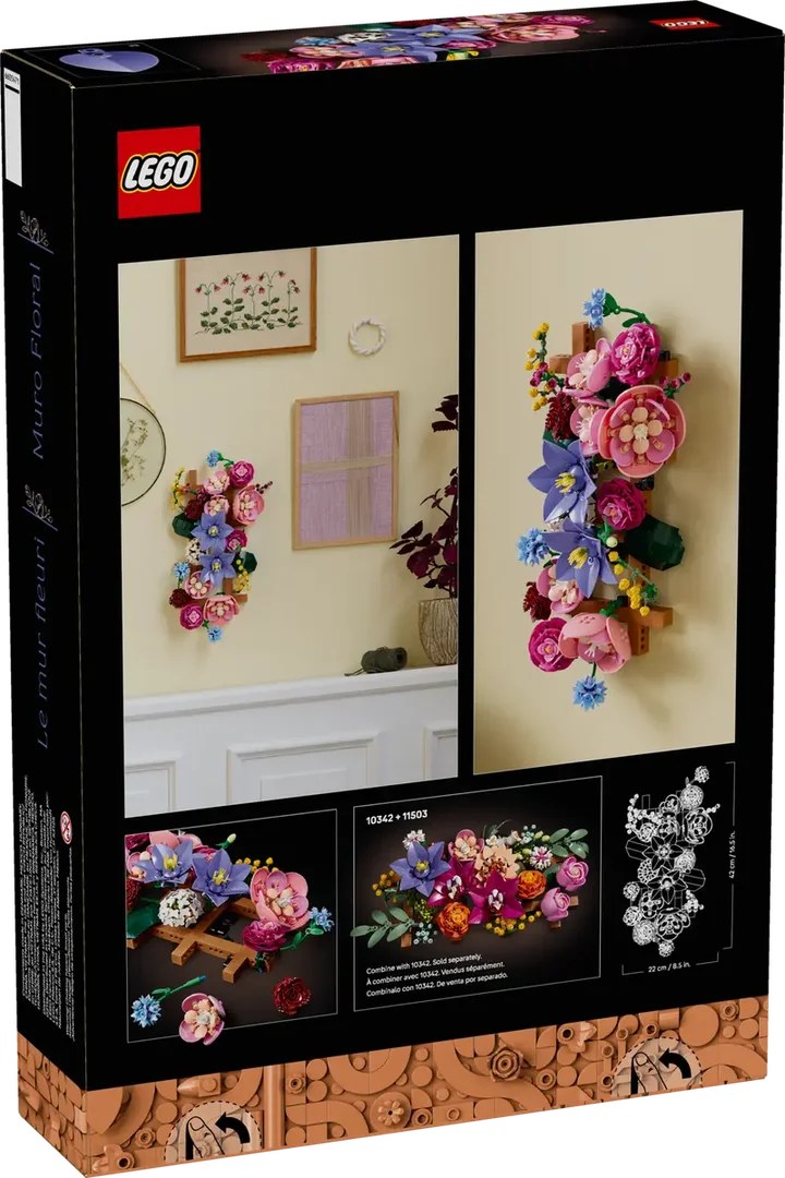 LEGO® 11503 Lego Botanical Collection Kwiatowa ścianka - zdjęcie 22
