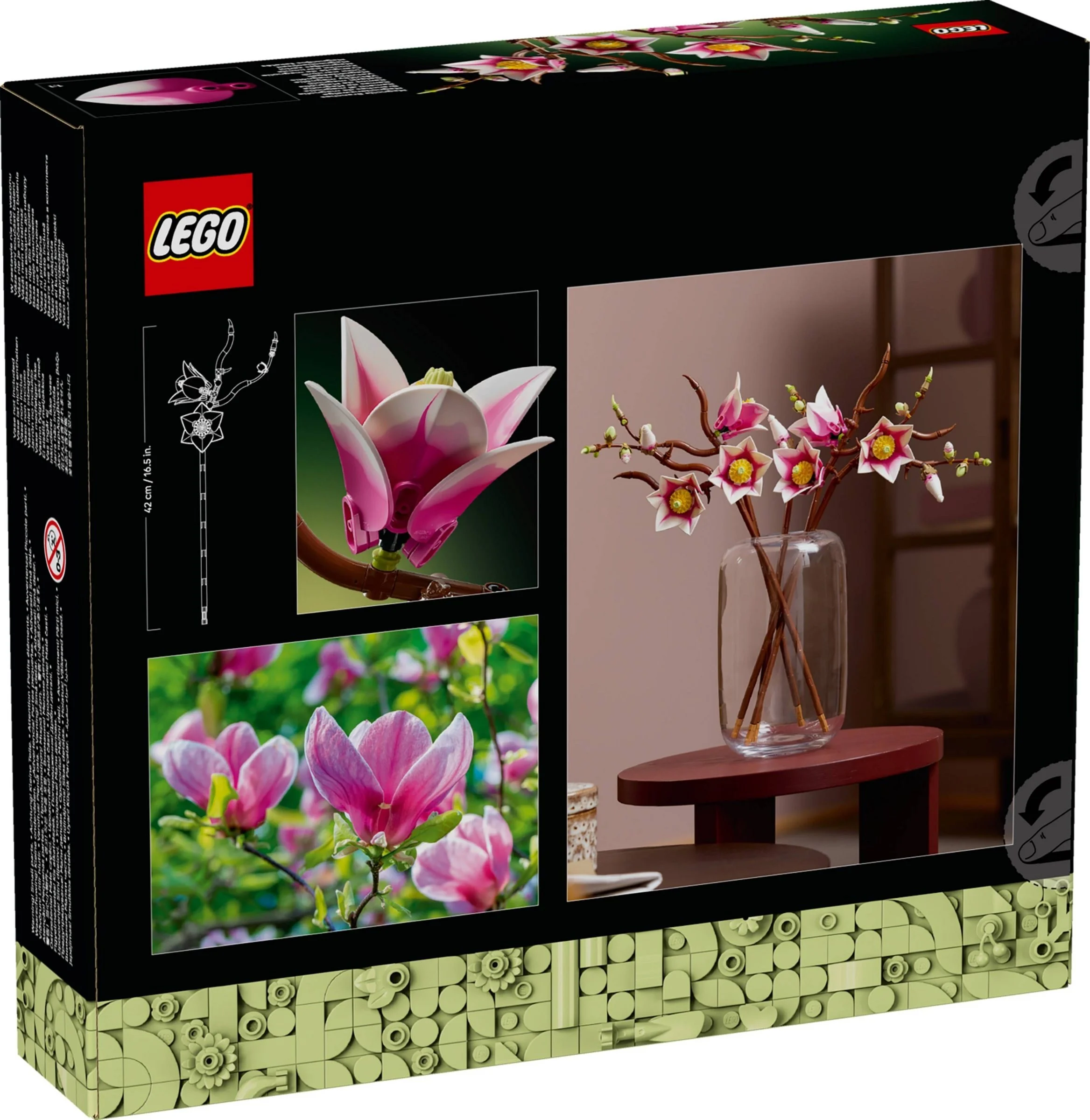 LEGO® 11510 LEGO Botanicals Gałązki magnolii - zdjęcie 3