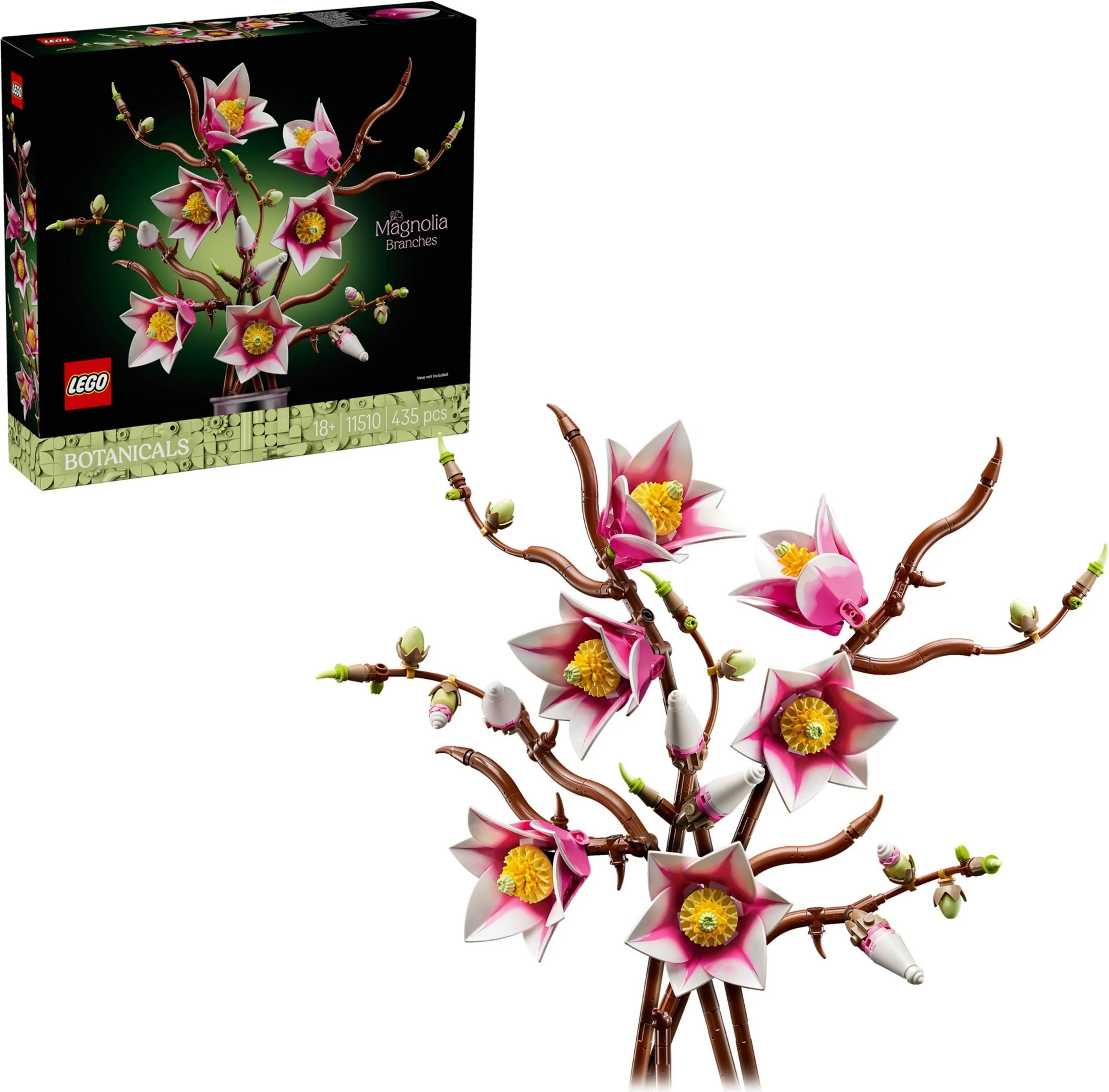 LEGO® 11510 LEGO Botanicals Gałązki magnolii - zdjęcie 4