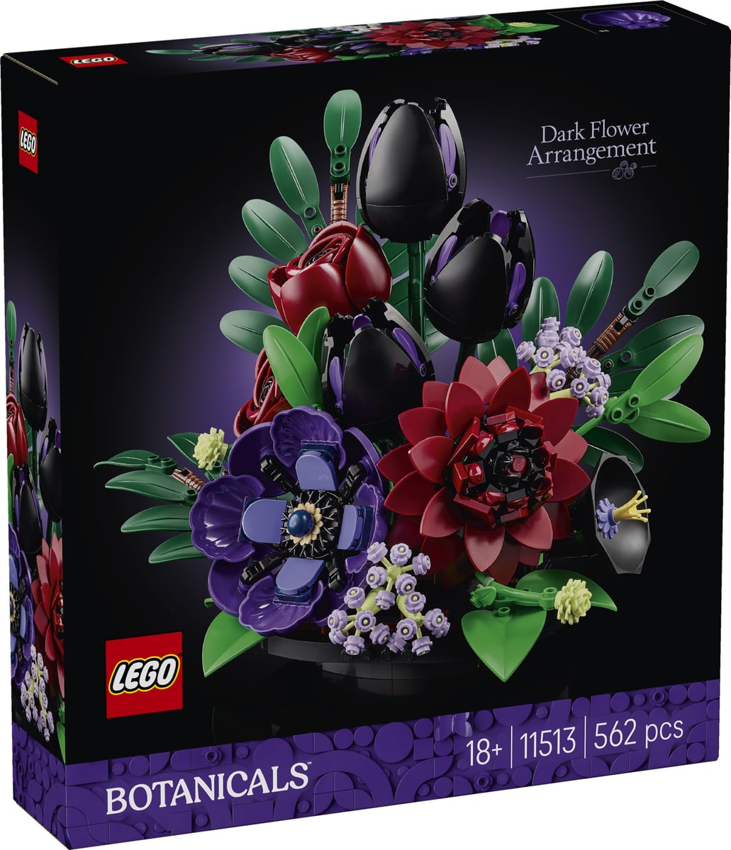 LEGO® 11513 Kompozycja z ciemnych kwiatów - zdjęcie 1