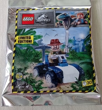 Zestaw Lego Jurassic World Minifigure Polybag Sinjin Prescott #