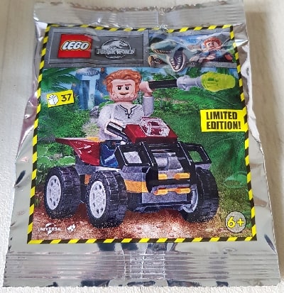 Zestaw Lego Jurassic World Minifigure Polybag Owen with Quad #