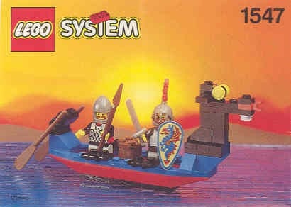 LEGO® 1547 Black Knights Boat - zdjęcie 1