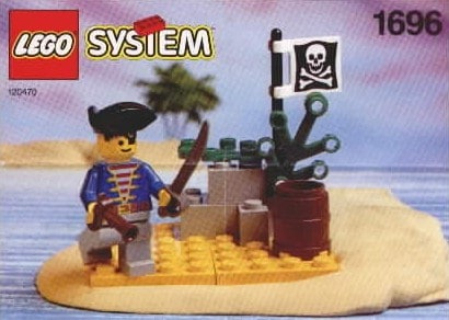 LEGO® 1696 Lego Pirates Pirate Lookout Nowy Misb - zdjęcie 1