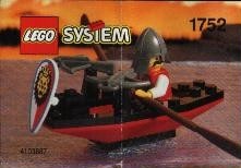 nowy Lego System Castle Boat with Armor łódka z uzbrojeniem Misb 1996