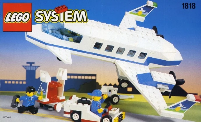 LEGO® 1818 Aircraft and Ground Support Equipment and Vehicle.
