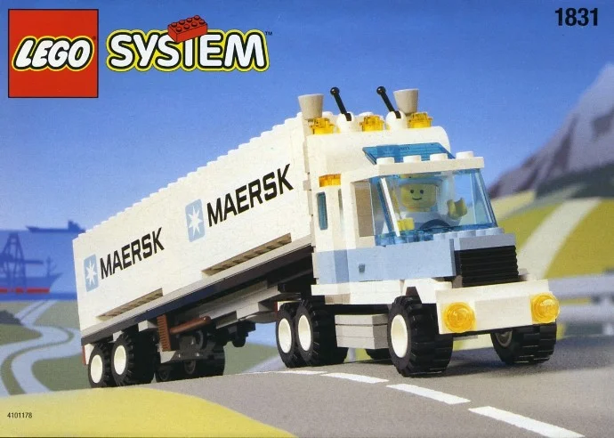 Maersk Line Container Lorry