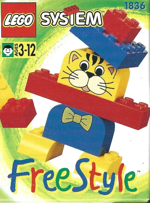 LEGO® 1836 Nowy Klocki Lego System Unikat Lego System Freestyle Misb 1995 - zdjęcie 1