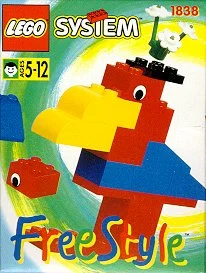 LEGO® 1838 Freestyle Papuga Classic Misb 1995 creator choinka mikołaj - zdjęcie 1