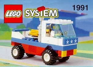 Lego Town City Samochód Policyjny System Legoland Misb