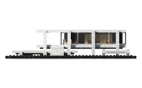 LEGO® 21009 Farnsworth House Usa Unikat - zdjęcie 8