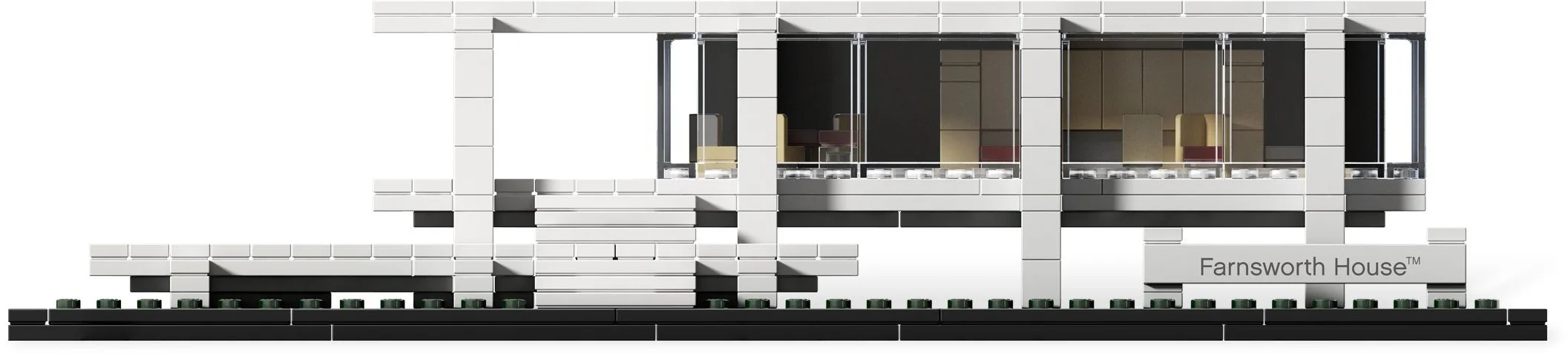 LEGO® 21009 Farnsworth House Usa Unikat - zdjęcie 11