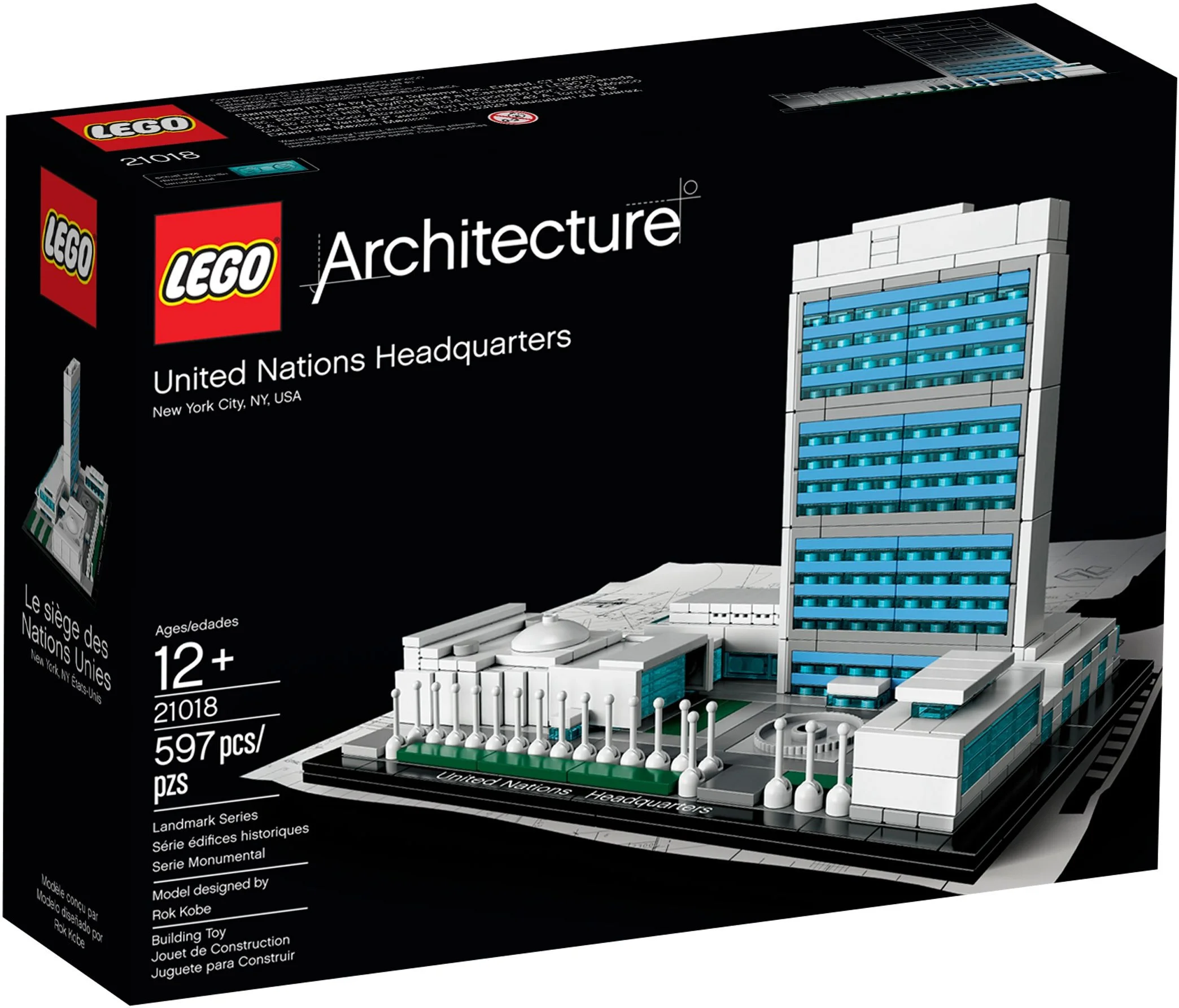 LEGO® 21018 Siedziba Główna ONZ - zdjęcie 2