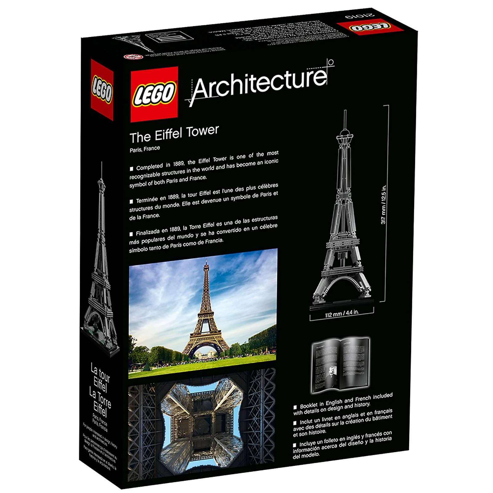 LEGO® 21019 Zestaw Wieża Eiffla Eiffel Tower Paris - zdjęcie 6