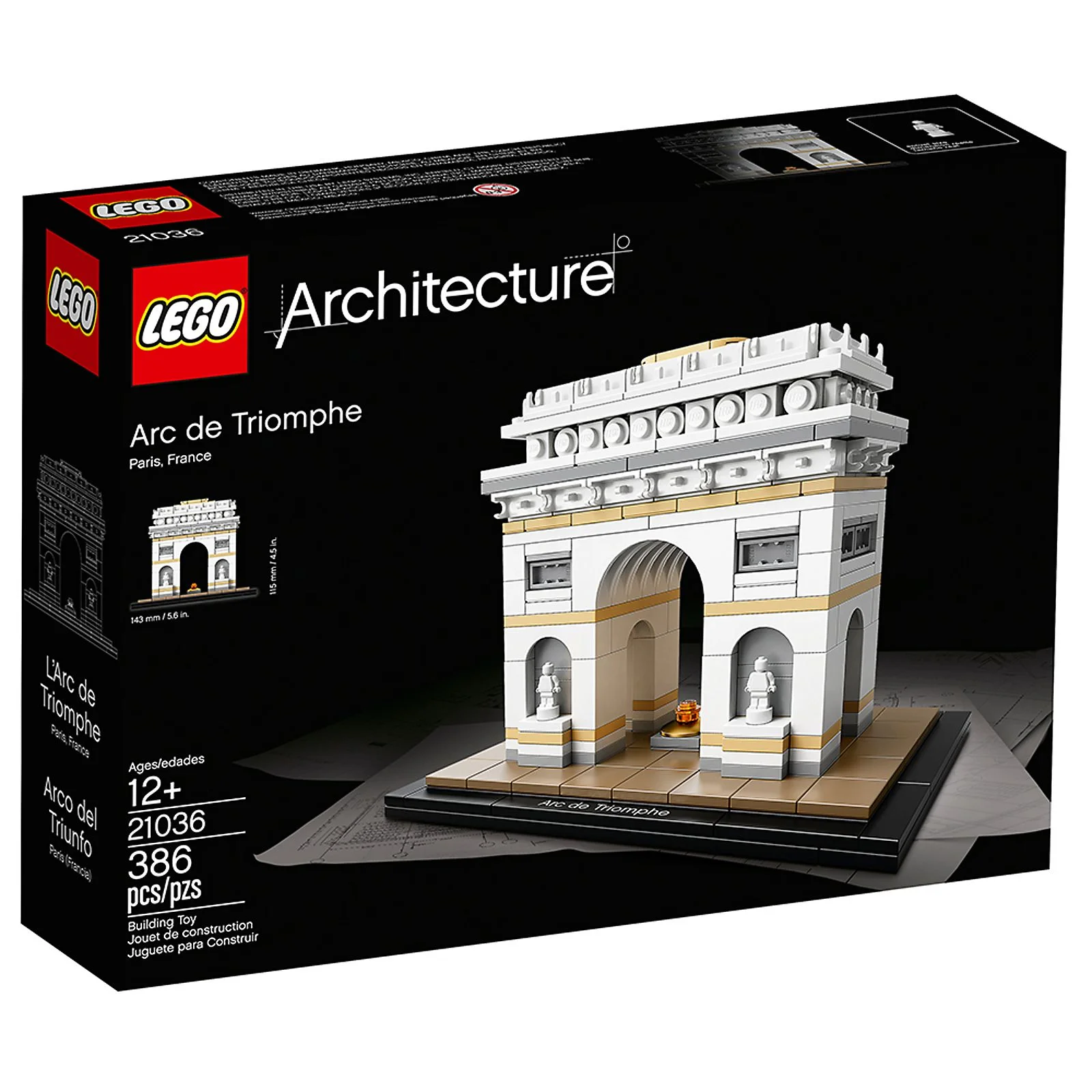 LEGO® 21036 Zestaw Łuk Triumfalny Paryż - zdjęcie 5