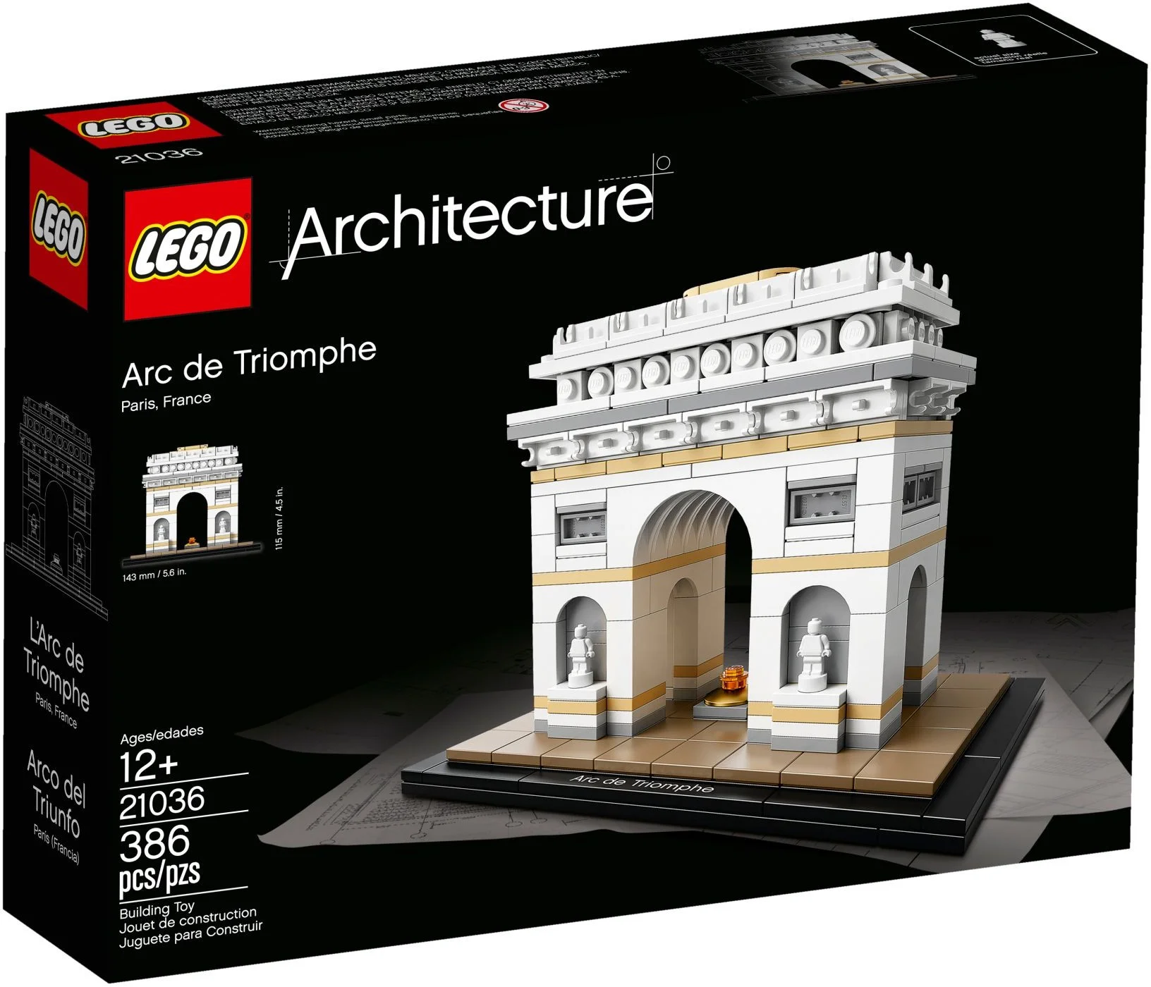 LEGO® 21036 Zestaw Łuk Triumfalny Paryż - zdjęcie 9