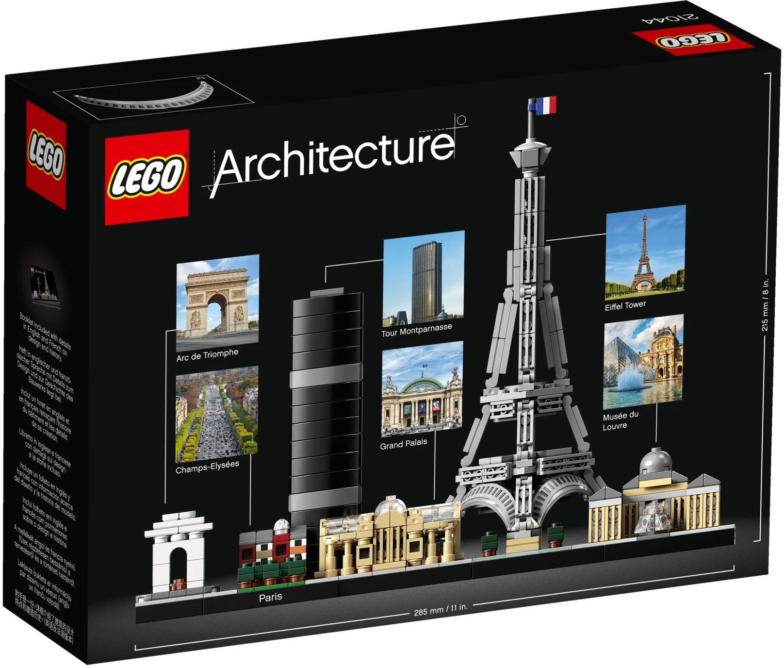 LEGO® 21044 Architecture Paryż Lekki Outlet - zdjęcie 5