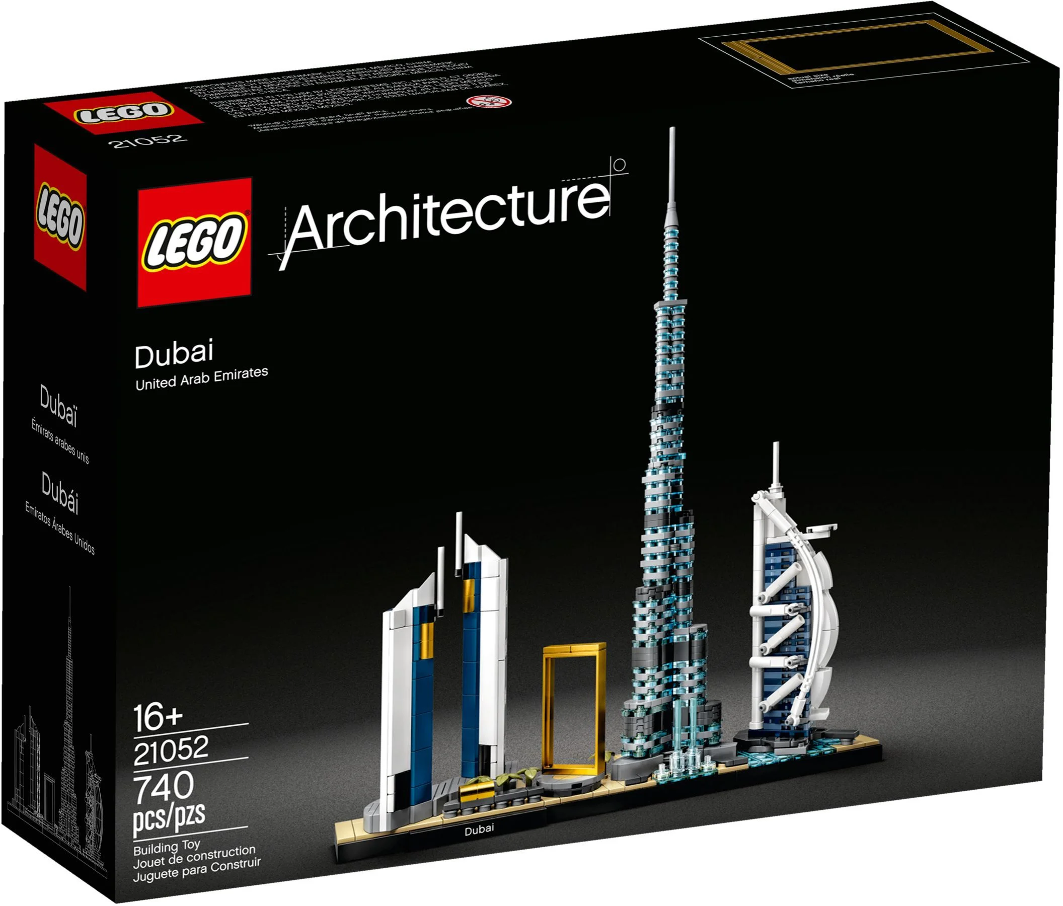 LEGO® 21052 Architecture Dubaj Dubai Skyline Zestaw - zdjęcie 2