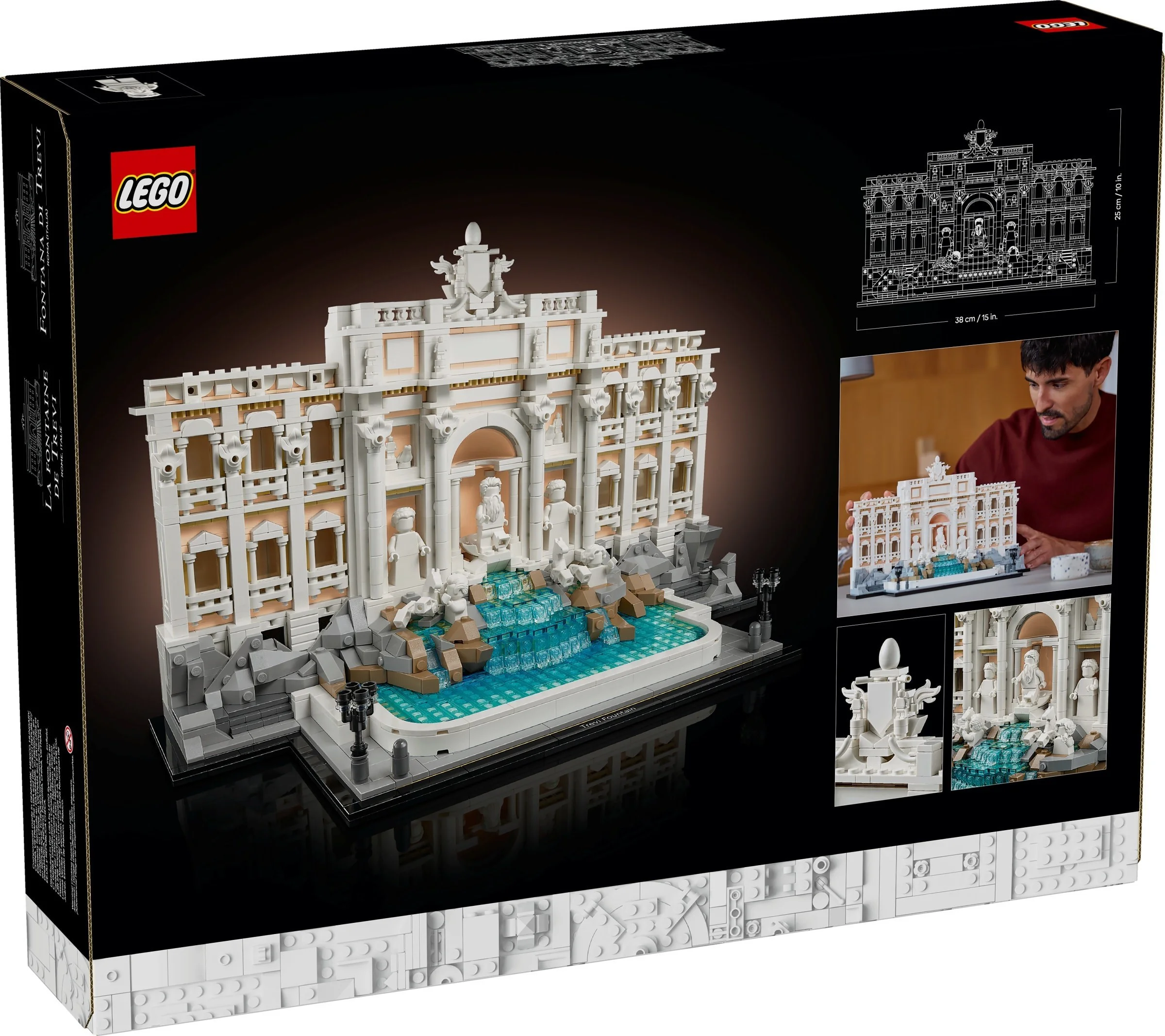 LEGO® 21062 Fontanna di Trevi - zdjęcie 3