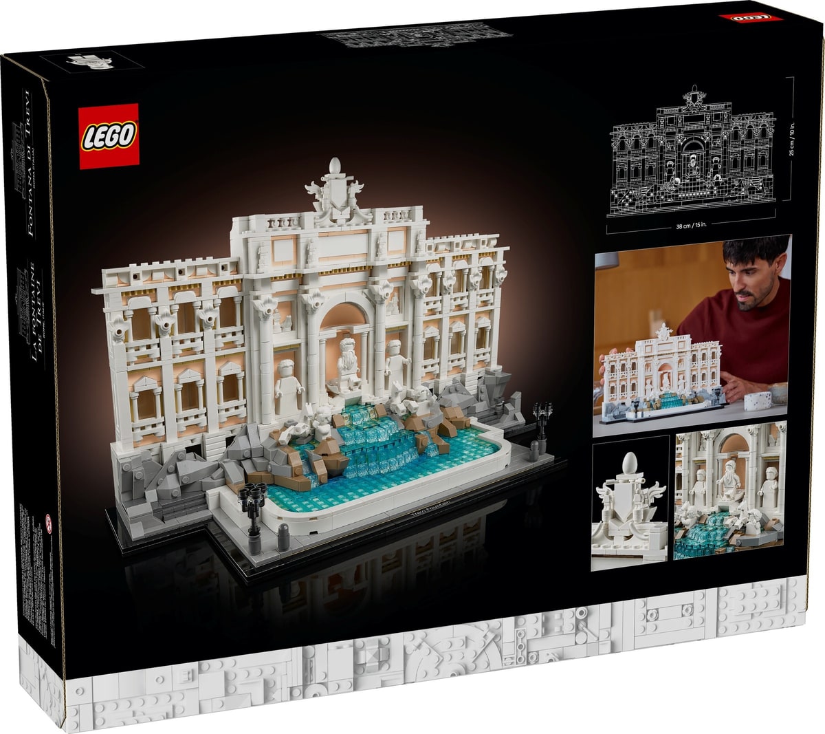 LEGO® 21062 Fontanna di Trevi - zdjęcie 6