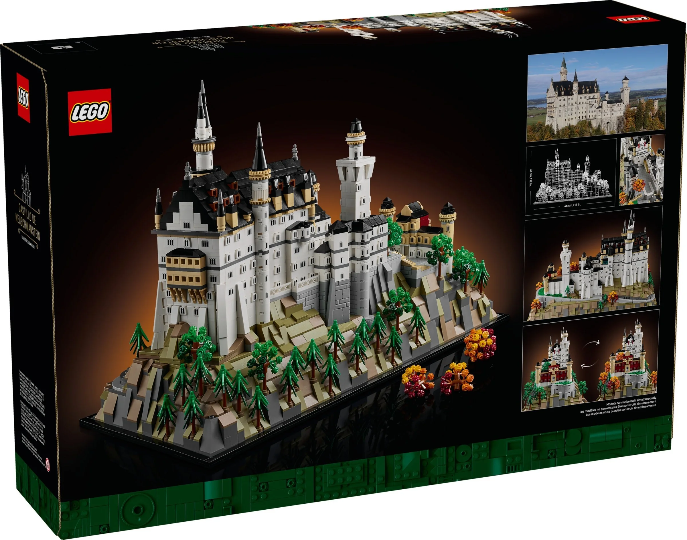 LEGO® 21063 Zamek Neuschwanstein - zdjęcie 2