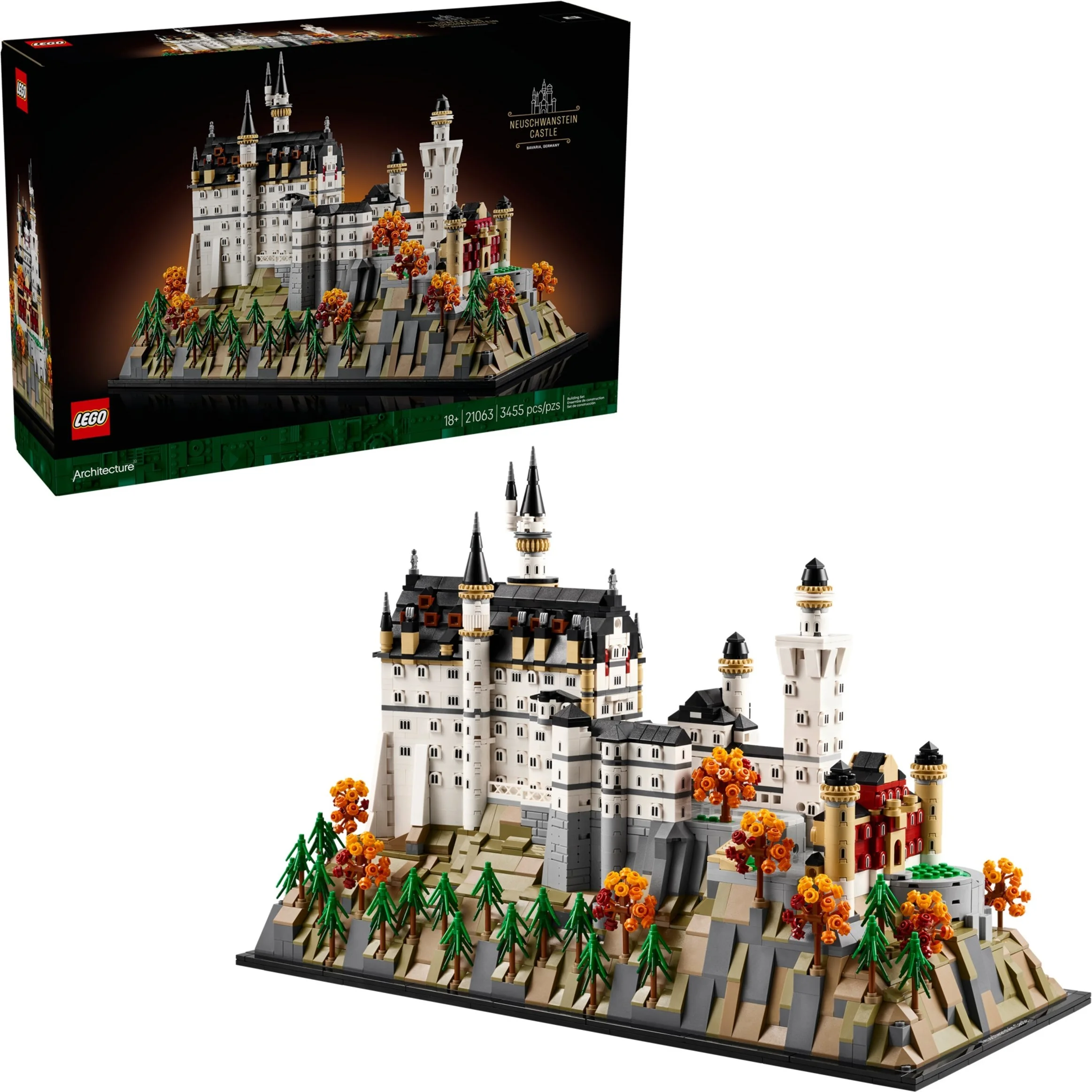 LEGO® 21063 Zamek Neuschwanstein