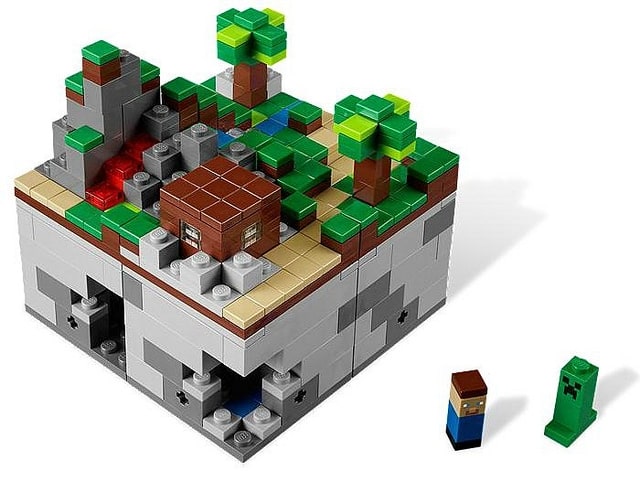 Klocki Lego Mikroświat Minecrafta zestaw Las