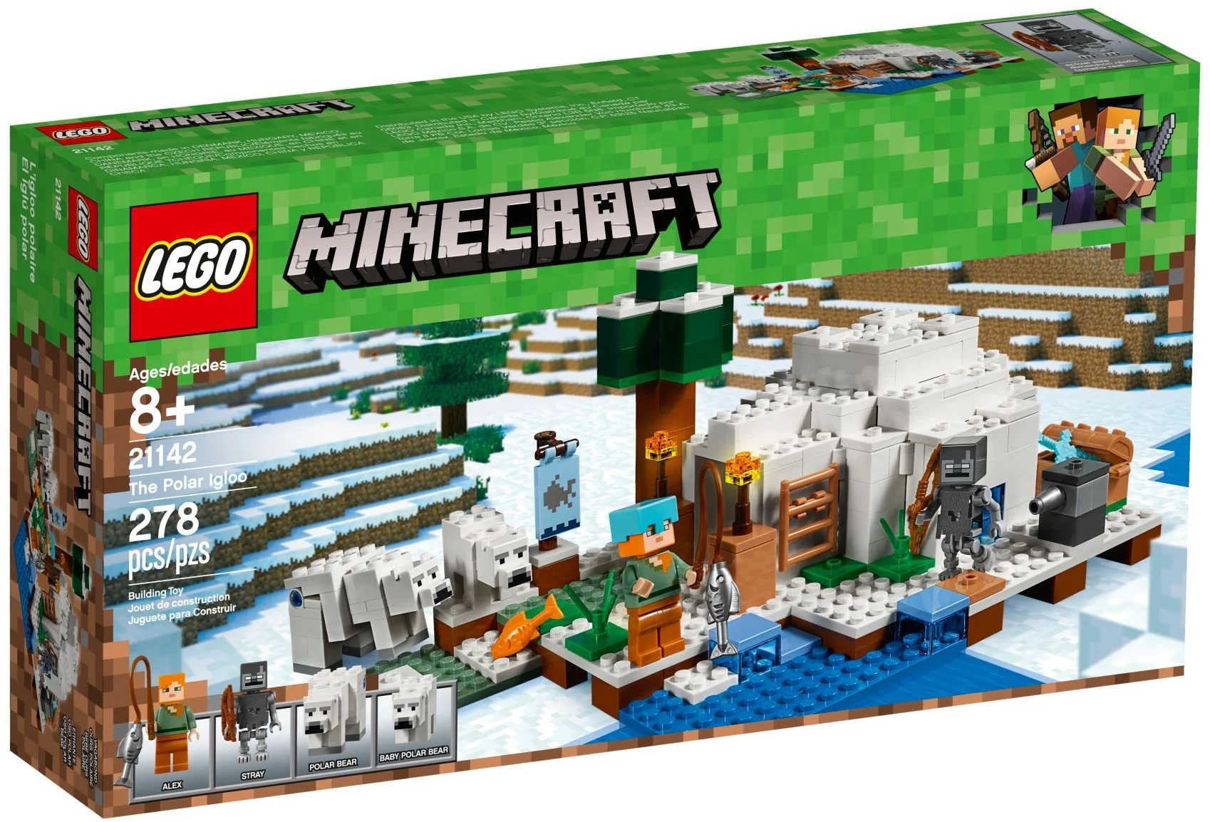 LEGO® 21142 Igloo niedźwiedzia polarnego - zdjęcie 1