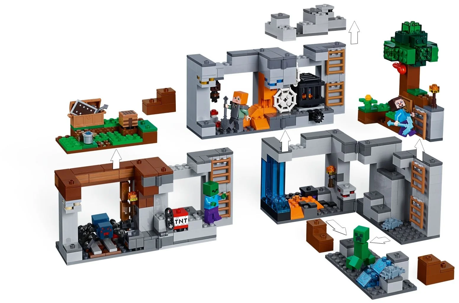 LEGO® 21147 Przygody na skale macierzystej - zdjęcie 5
