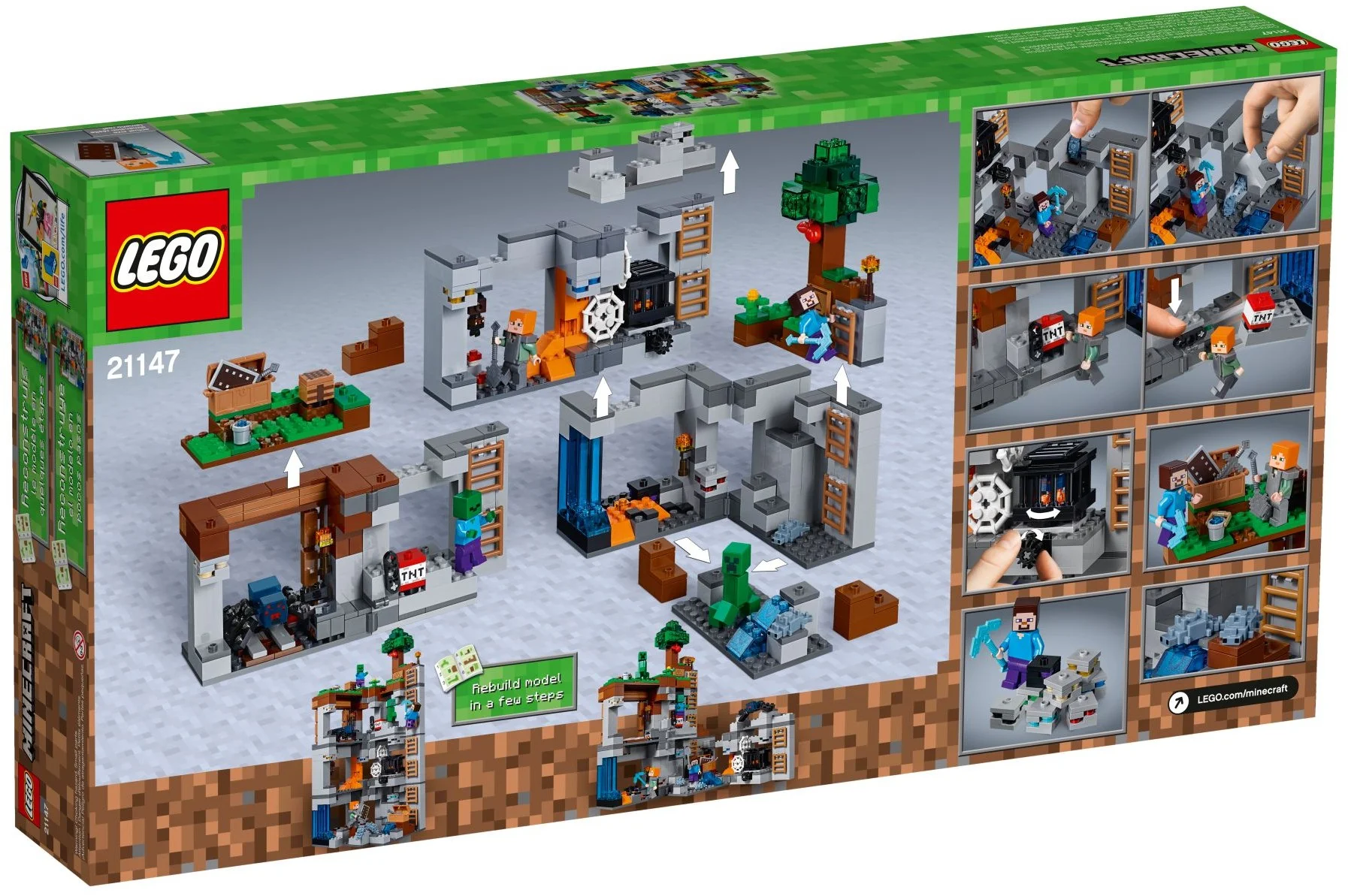 LEGO® 21147 Przygody na skale macierzystej - zdjęcie 10