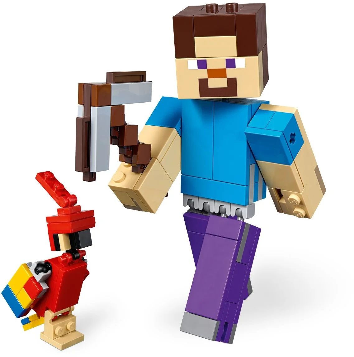 LEGO® 21148 Minecraft BigFig - Steve z papugą - zdjęcie 3