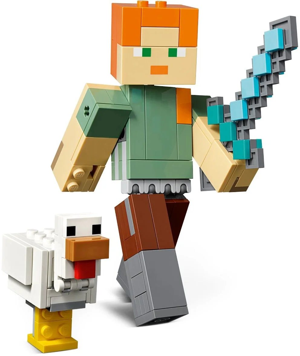 LEGO® 21149 Minecraft BigFig - Alex z kurczakiem - zdjęcie 3