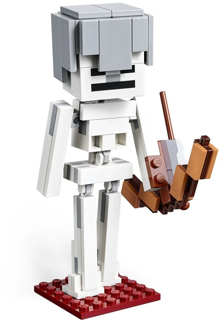 LEGO® 21150 Minecraft BigFig — szkielet z kostką magmy - zdjęcie 4