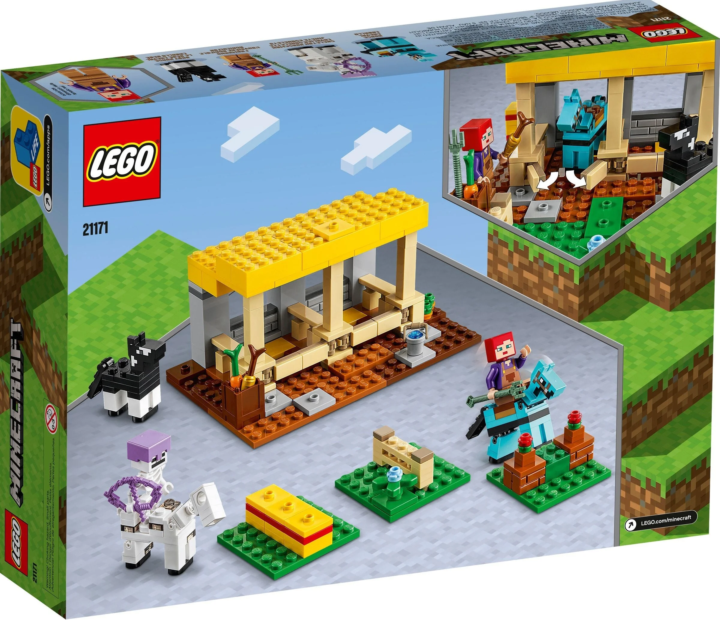 LEGO® 21171 Stajnia Koników Szkielet Kucyki - zdjęcie 7