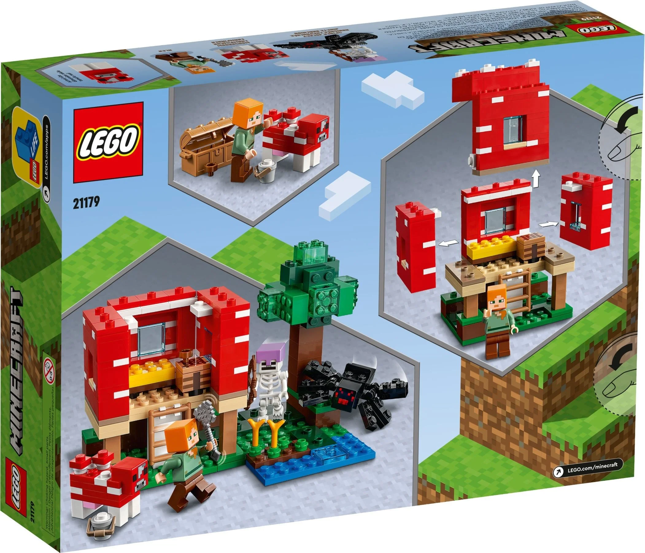 LEGO® 21179 Dom w Grzybie - zdjęcie 6