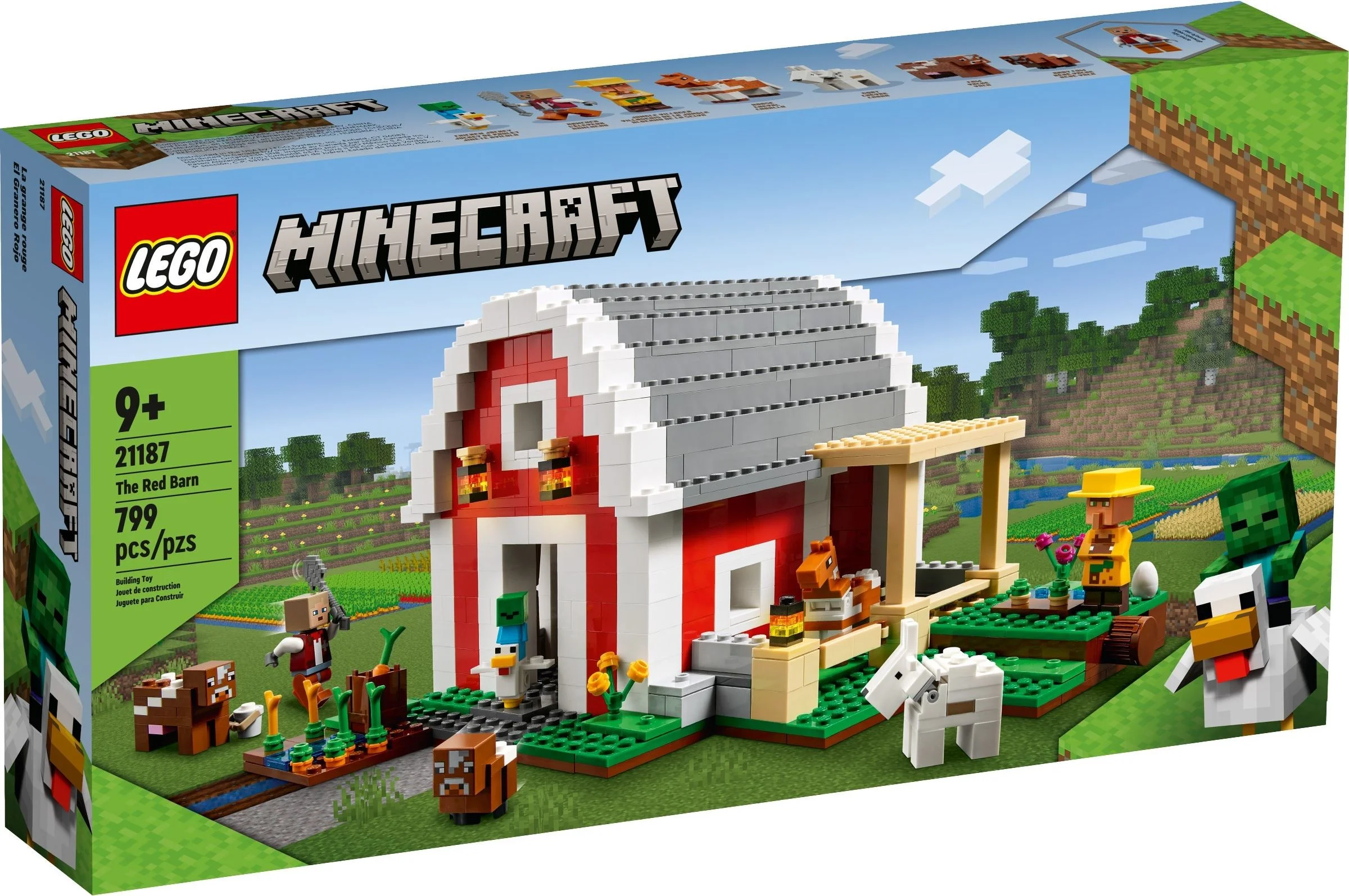 LEGO® 21187 Lego Minecraft Czerwona stodoła - zdjęcie 2