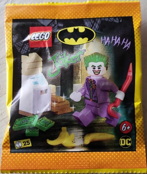 Zestaw Lego Heroes Minifigure Polybag- The Joker with Atm #