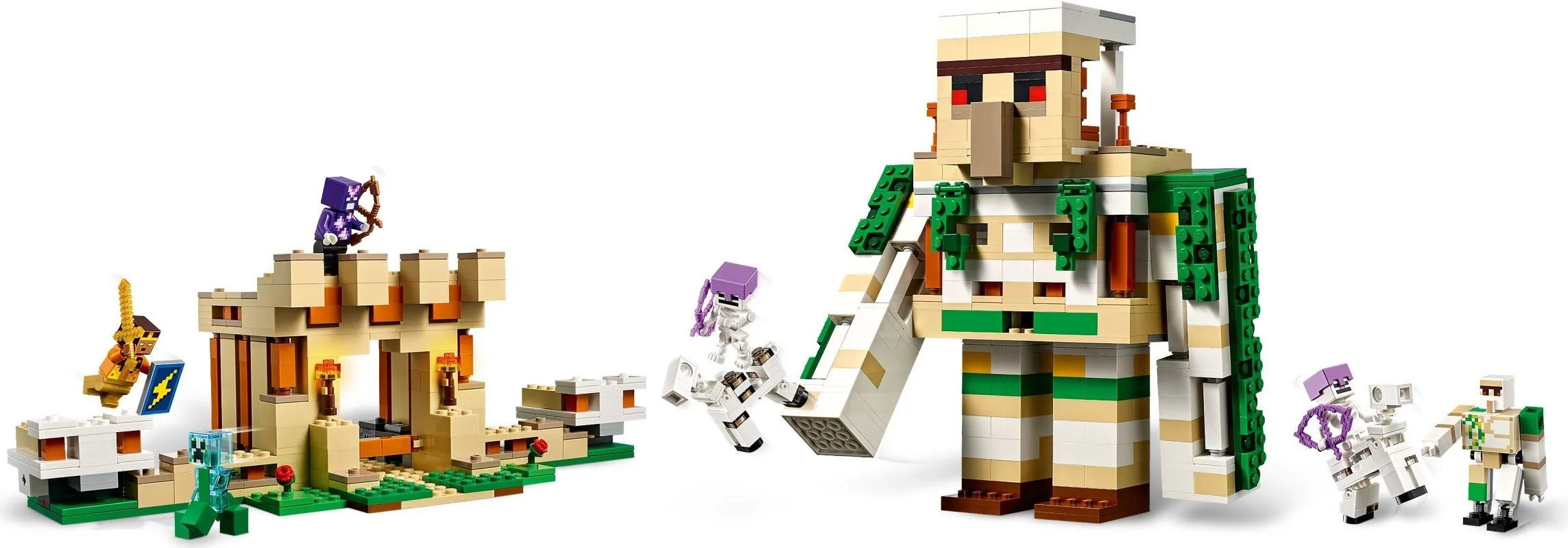 LEGO® 21250 LEGO Minecraft Forteca żelaznego golema - zdjęcie 3