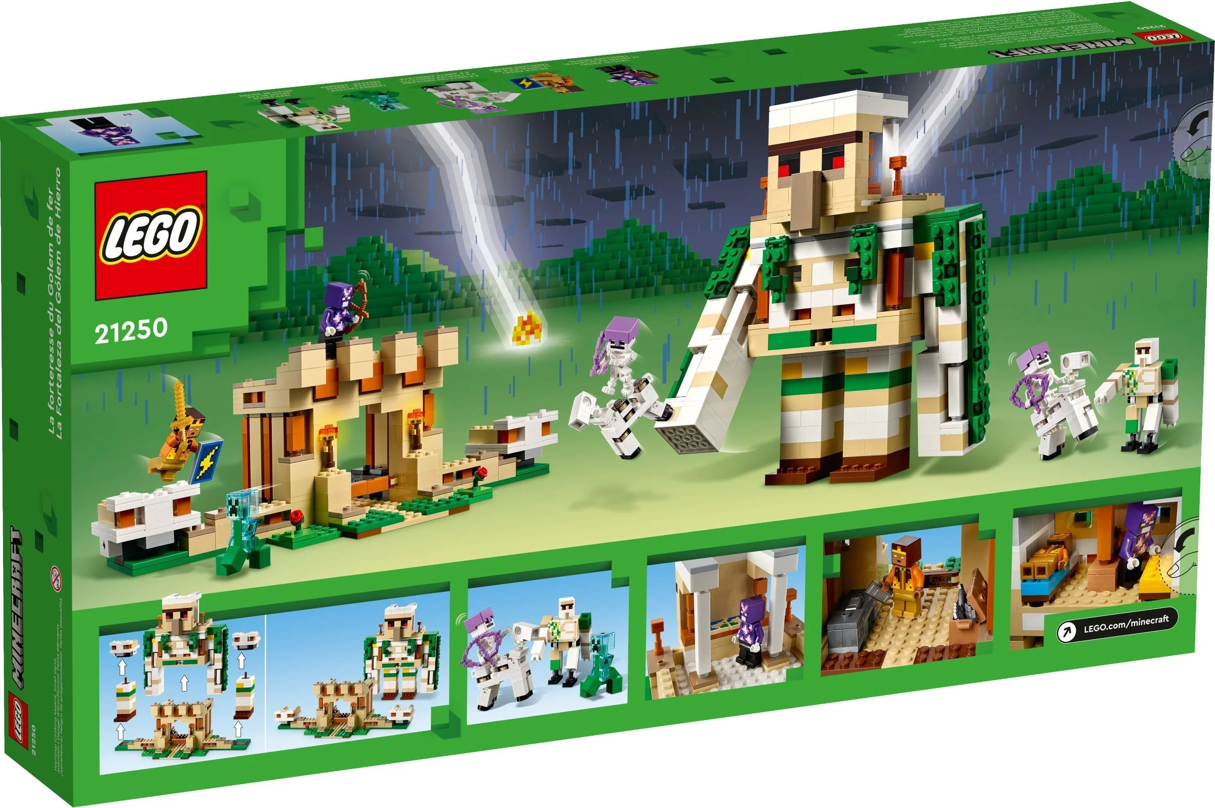 LEGO® 21250 LEGO Minecraft Forteca żelaznego golema - zdjęcie 8