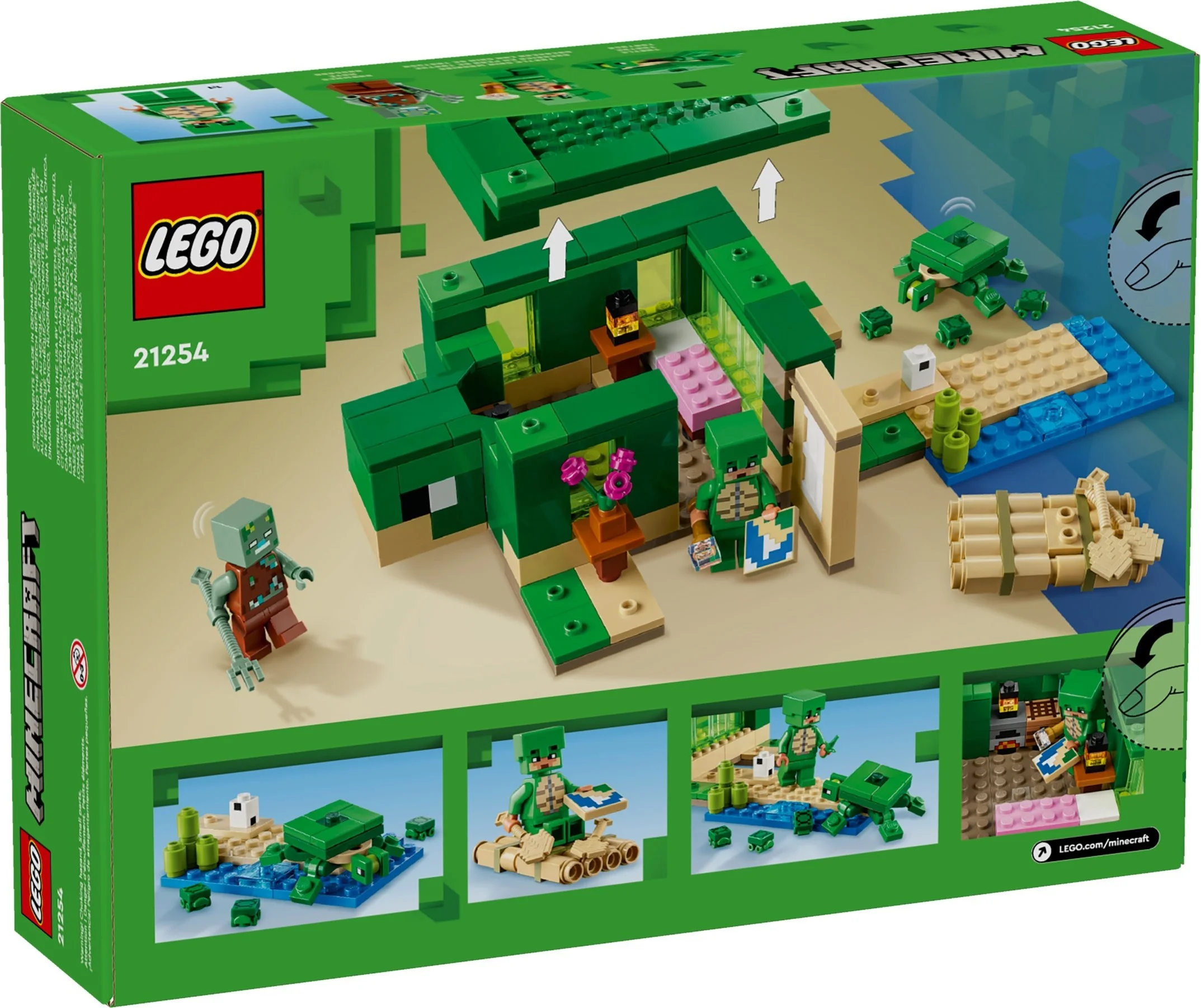 LEGO® 21254 Domek na plaży żółwi - zdjęcie 8