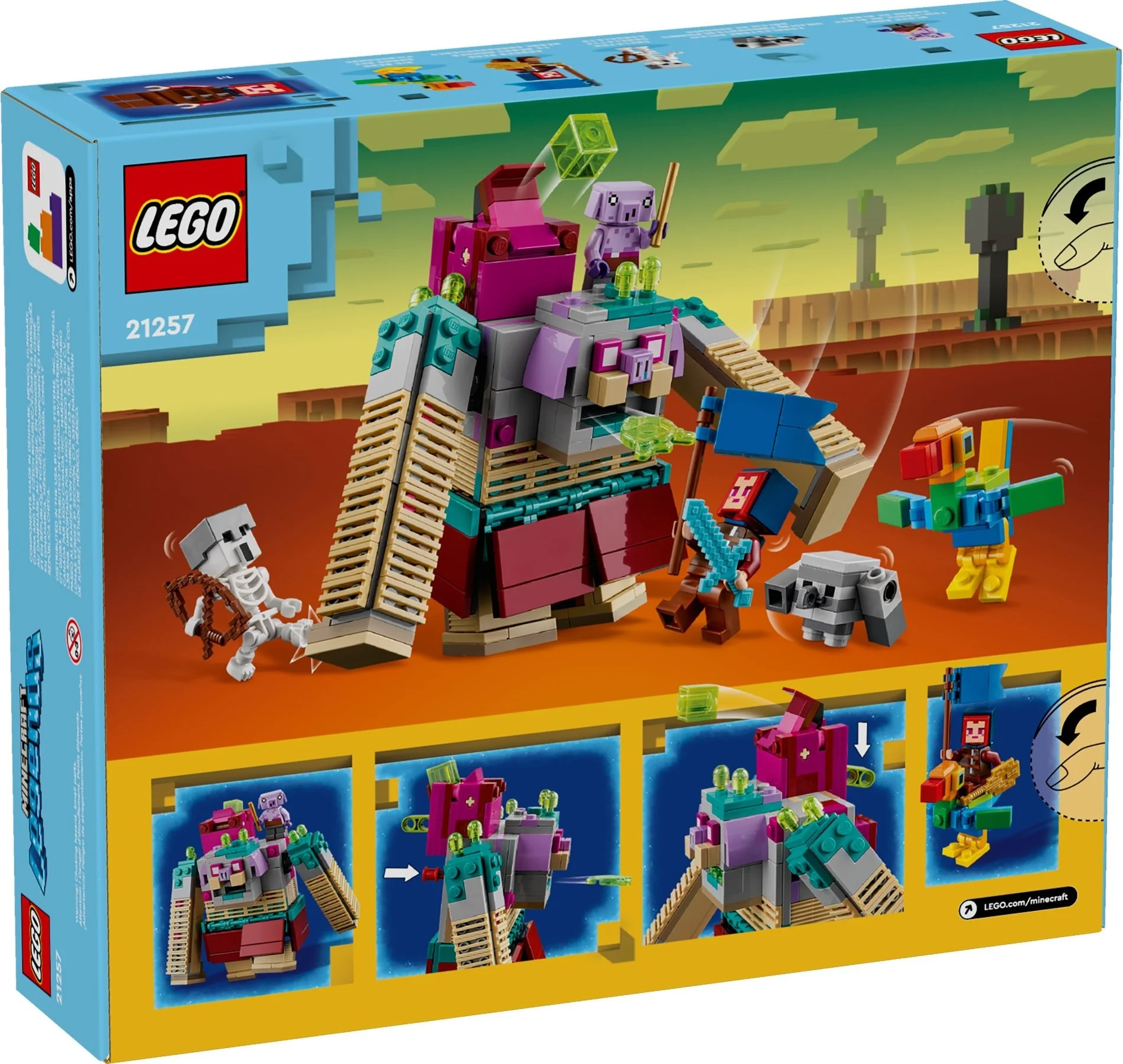 LEGO® 21257 Lego Minecraft Decydujące starcie z Dewastatorem - zdjęcie 7
