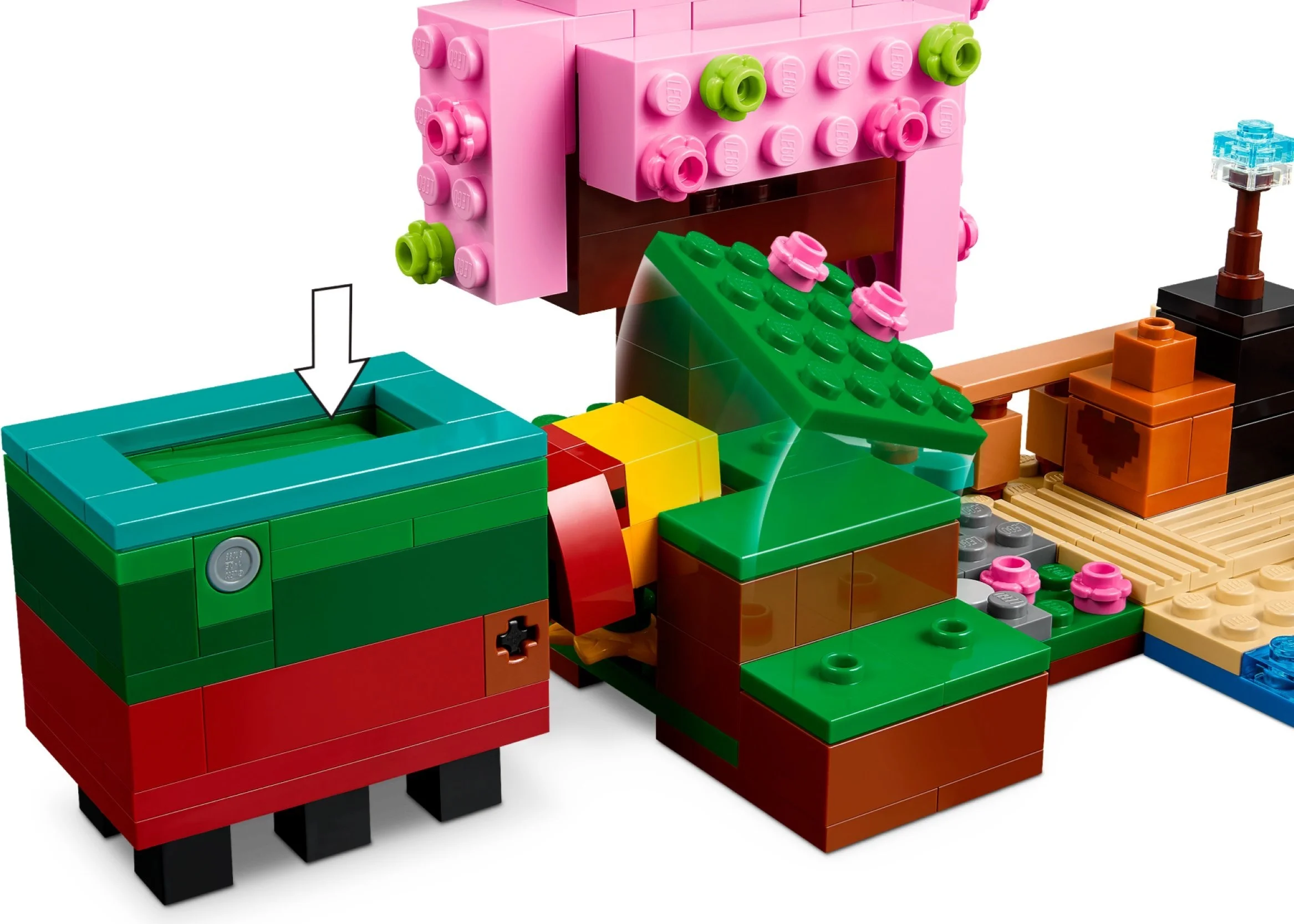 LEGO® 21260 Wiśniowy Ogród - zdjęcie 5