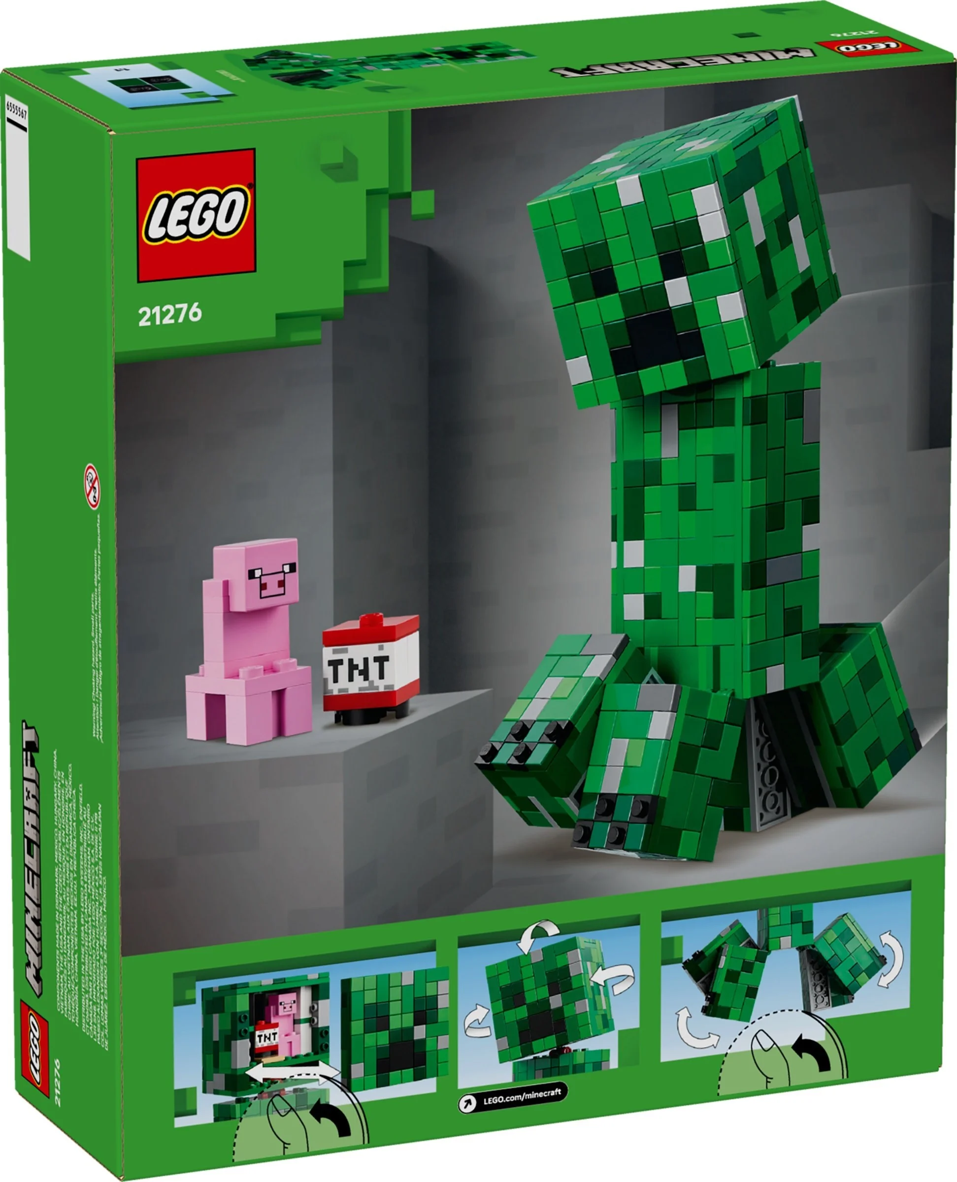 LEGO® 21276 Zestaw Lego Minecraft Creeper Figurka Z Niespodzianką Tnt - zdjęcie 2