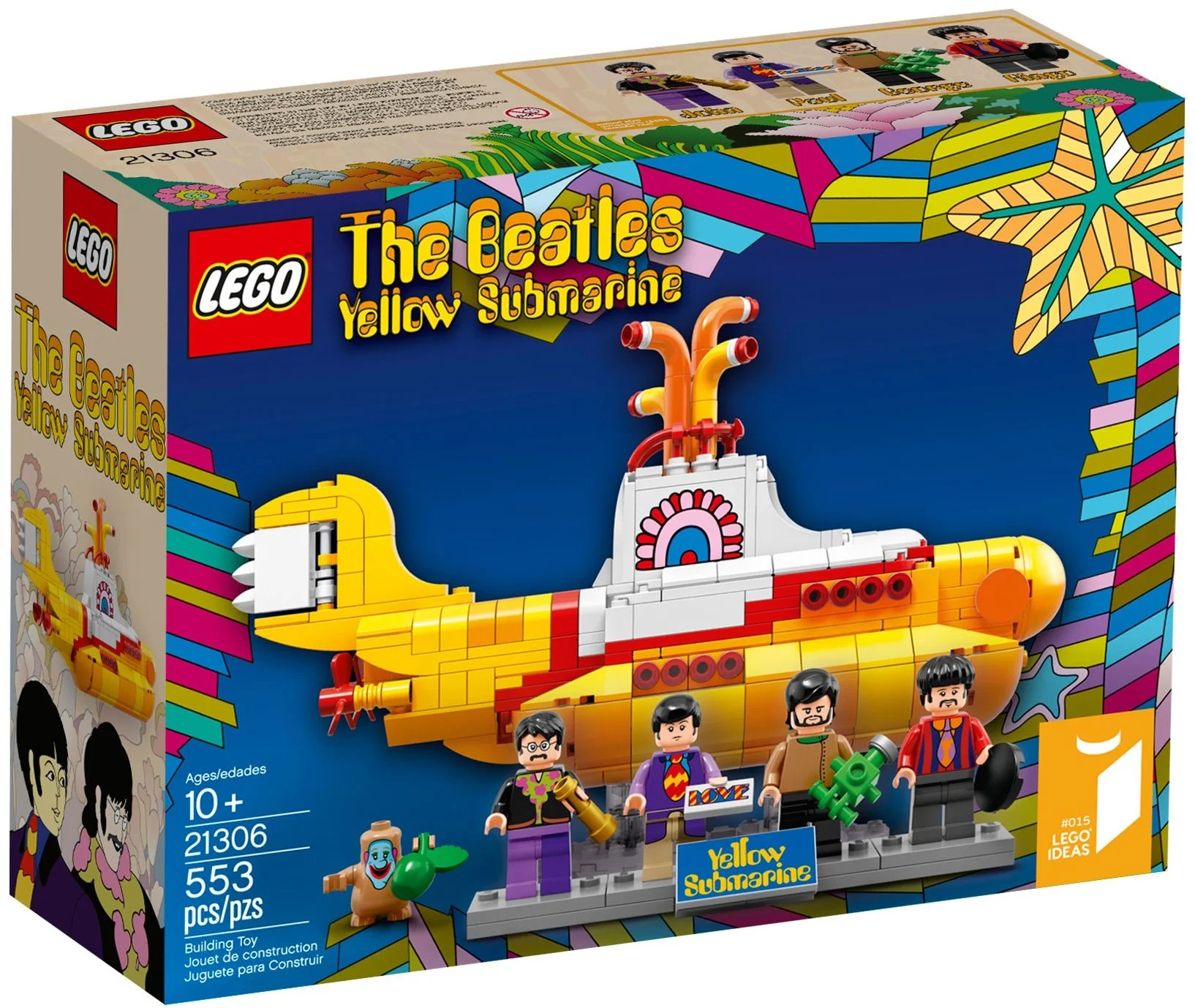 LEGO® 21306 The Beatles Żółta łódź podwodna - zdjęcie 2