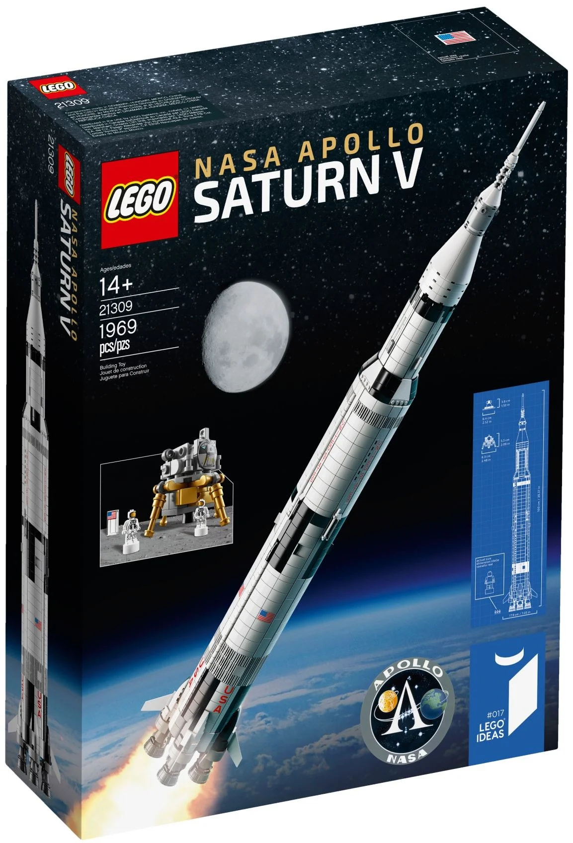 LEGO® 21309 Rakieta NASA Apollo Saturn V - zdjęcie 2